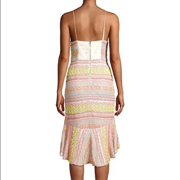 Alice + Olivia Beaded Amina Dress - Picture 2 of 16